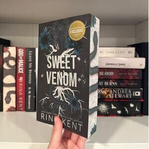 Barnes & Noble Exclusive Edition Signed Sweet Venom By Rina Kent